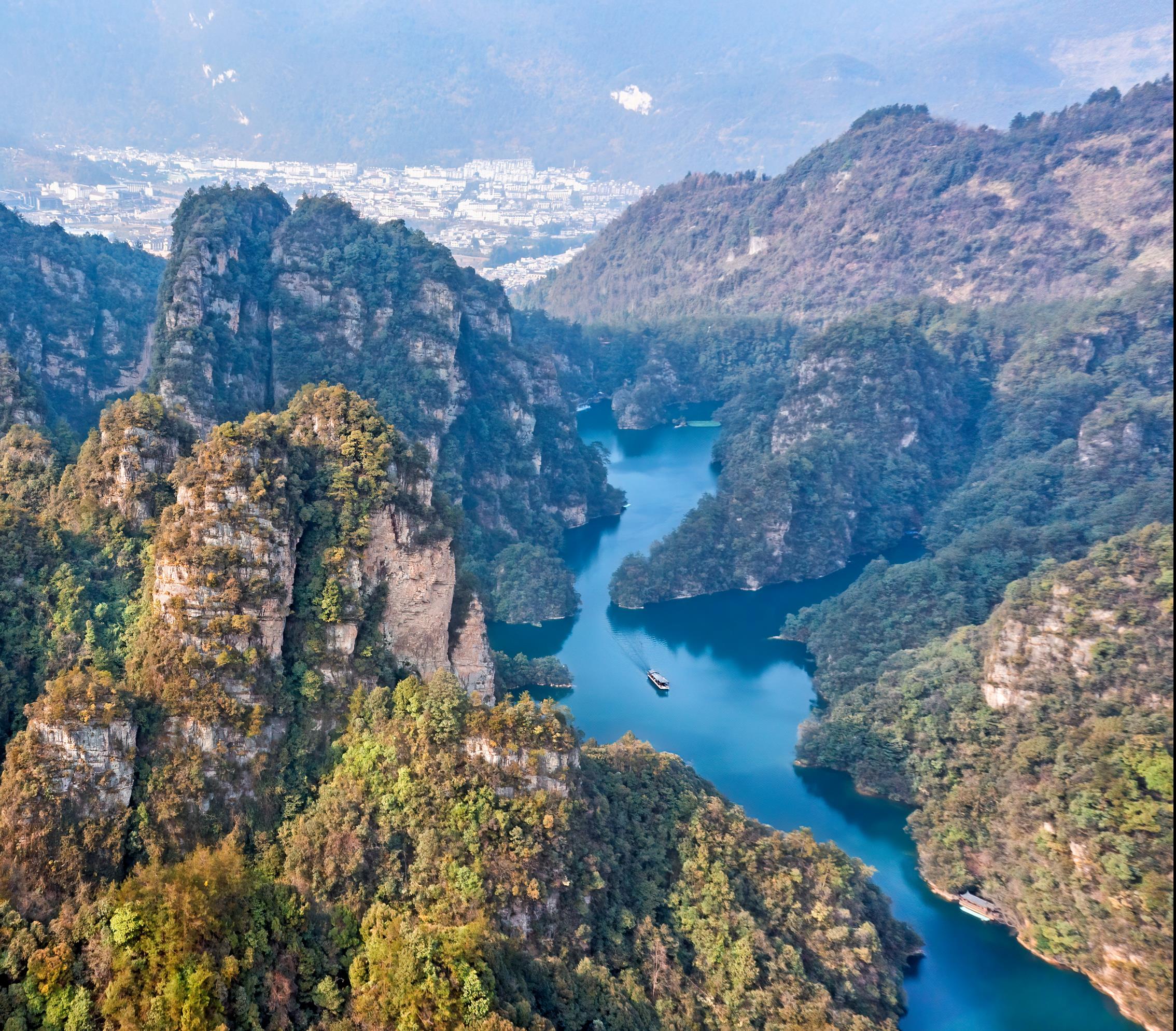 《寶峰湖景致》